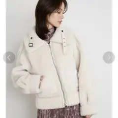 SNIDEL リバーシブルボアボンバージャケット Fサイズ