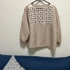 ミナペルホネン　ハンドメイドブラウス