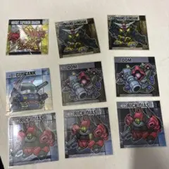 元祖SDガンダムスナック　シール　セット