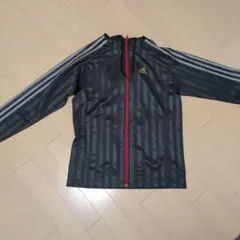 adidas フード付きストライプジャージ