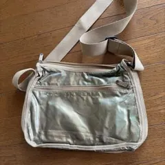 LeSportsac メタリックゴールド ショルダーバッグのサムネイル