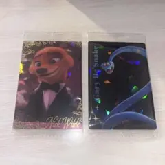 ズートピア カードソフトクッキー ニック　ゲイリー