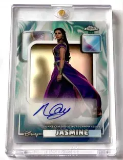 JASMINE Naomi Scott 直筆サインカード Topps JASMINE Naomi Scott 直筆サインカード Topps - メルカリ