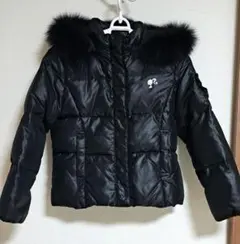 バービー ファー付きダウンコート 140cm