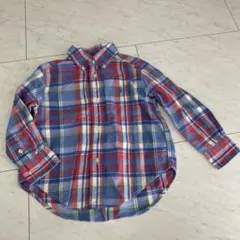 RALPH LAUREN ラルフローレン チェックシャツ 2T 90cm