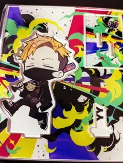 わいわい YY CR CrazyRaccoon 缶バッジ アクリルスタンド crazy raccoon CR ローソン わいわい YY アクリルスタンド