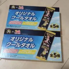 ②サントリーBOSS ウマ娘　クールタオル　全種 ウマ娘✕BOSS アクリルコースターチャーム全10種 クールタオル全5種