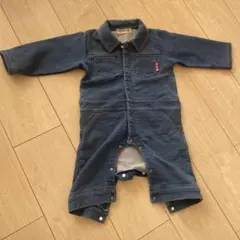 CROISSANCE BEBE デニムロンパース 90