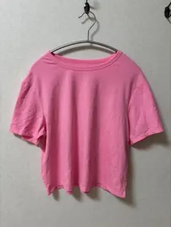 all in motion ピンク 半袖Tシャツ 【Sサイズ】 一点物✨