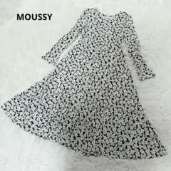 マウジー　MOUSSY　FLORAL PRINT マキシ丈ワンピース　美品
