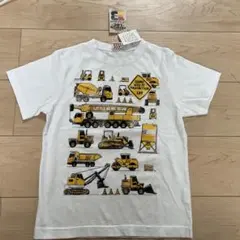 【新品】LITTLE BEAR CLUB 重機プリントTシャツ 130cmのサムネイル