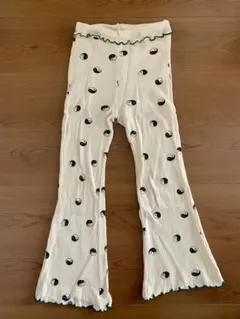 マーキーズ　陰陽模様リブパンツ 130