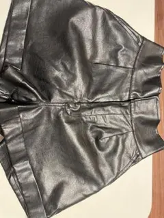 GRL メタリックブラック ショートパンツ M