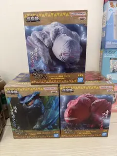 モンスターハンター 鎮座獣 ナルガクルガ フルフル フルフル亜種 3体セット