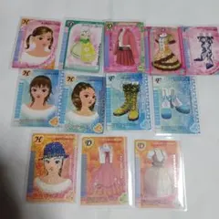 ファッション トレーディングカード 12枚セット