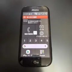 らくらくスマートフォン me F-01L ブラック ドコモ