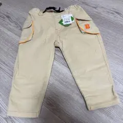 新品　バースデイ　ビームス　BOWA ベージュパンツ 90cm