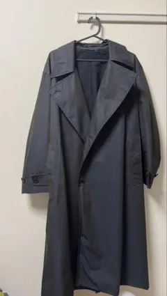 ダークグレー オーバーサイズ トレンチコート M ユニクロU