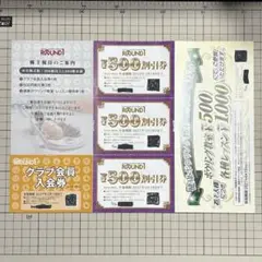 ラウンドワン（Round1）／株主優待チケット／1セット
