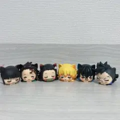 鬼滅の刃　おひるねこ　６体セット　炭治郎　禰豆子　善逸　伊之助　カナヲ　玄弥