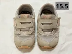 ニューバランス　キッズ　スニーカー　373 パープル　ピンク　15.5cm 薄紫