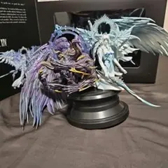 【コード未使用】ハイデリン&ゾディアーク マスタークオリティフィギュア FF14 フィギュア 接着痕有 アイテムコード使用不明 FF14 ハイデリン