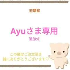 Ayuさま専用