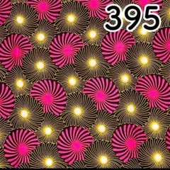 【残り2ヤード】パーニュ　アフリカンプリント　395