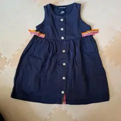 Ralph Lauren ジャンバースカート 2T ネイビー