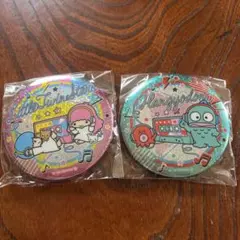 サンリオ 缶バッジ リトルツインスターズ ハンギョドン 2点セットのサムネイル