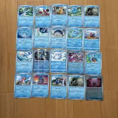 ポケモンカード 水タイプ 16枚セット まとめ売り - メルカリ