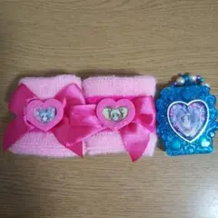 フレッシュプリキュア リストバンド 2個 + ブレスレット セット