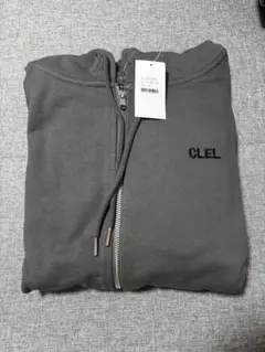CLEL クレイル ヘビーウェイトロゴジップパーカー