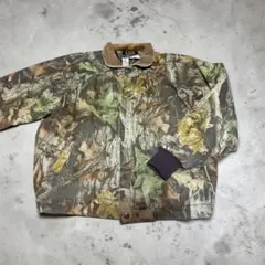 90s Duxbak ダックカモ 迷彩 短丈ジャケット USA製 リバーシブル 