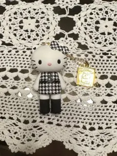 ハローキティ展 シークレットマスコット チャームA 千鳥格子