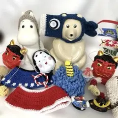 白くま貯金箱　ムーミンライト　ガチャ小さな白くま　お纏めセット