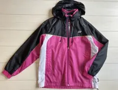 YONEXヨネックス＊ヒートカプセルウォームアップジャケット ピンク/黒