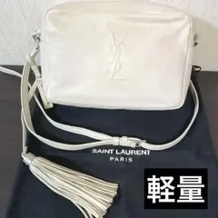 SAINT LAURENT PARIS オフホワイト　ルーカメラバッグのサムネイル