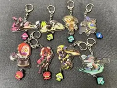 スプラトゥーン アクリルキーホルダー 8個セット