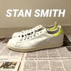 美品　adidas スタンスミス　ネオンイエロー　27.5cm