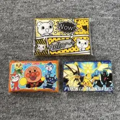 ポケットティッシュ　　キャラクター　ポケモン　アンパンマン　こーすけ