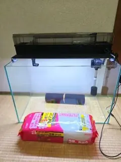 水槽+LEDライト+上部フィルター+ウエット&ドライ/ソイル/水換えホースセットのサムネイル