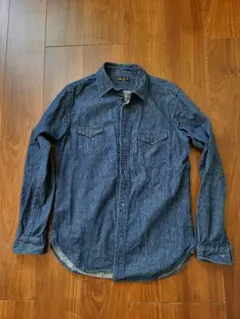 VINTAGE EL ヴィンテージイーエル ブルー デニムシャツ 長袖