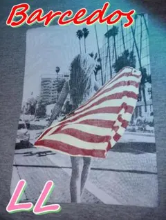 ✨極上の柔らかさ✨レーヨン混で着心地バツグン！バルセドス フォトTシャツ LLのサムネイル