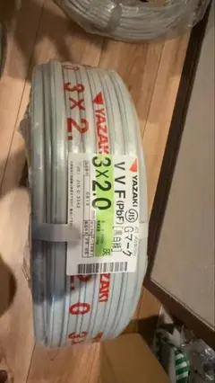 値下げ！！12⭐︎VVF2.0-3c 100m 赤白黒 新品未使用 値下げ！！12⭐︎VVF2.0-3c 100m 赤白黒 新品未使用 楽天市場