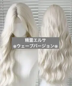 精霊エルサ ウィッグ アナと雪の女王2 精霊エルサ ウィッグ