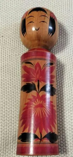 鳴子こけし 伝統工芸品 木彫り 人形のサムネイル