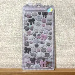 【国内正規品】ふわふわ　ドロップ　シール　うさぎ　リボン　ボンボンドロップ