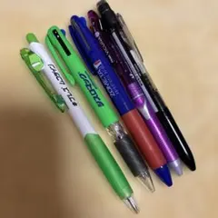 多色•単色ボールペン5本セット