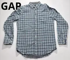 Gap チェック柄 長袖 ボタンダウンシャツ S